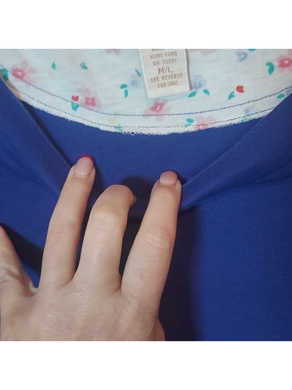 Victoria's Secret Gold Label Purple Vintage Sleep Shirt - Picture 9 of 13